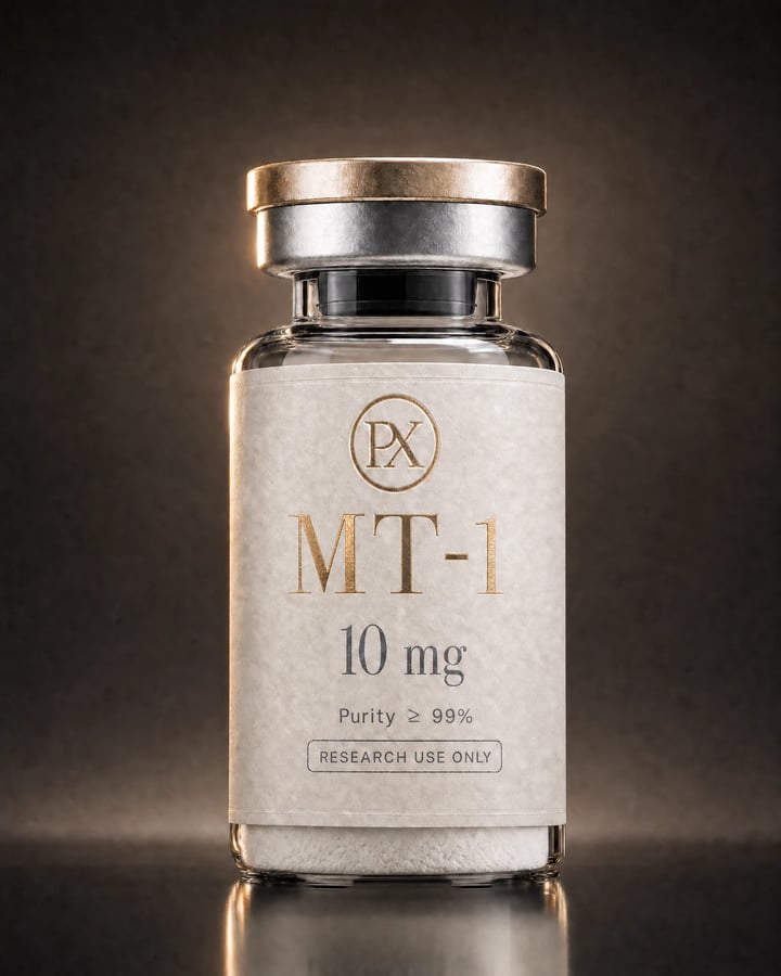 MT-1 10mg single research vial