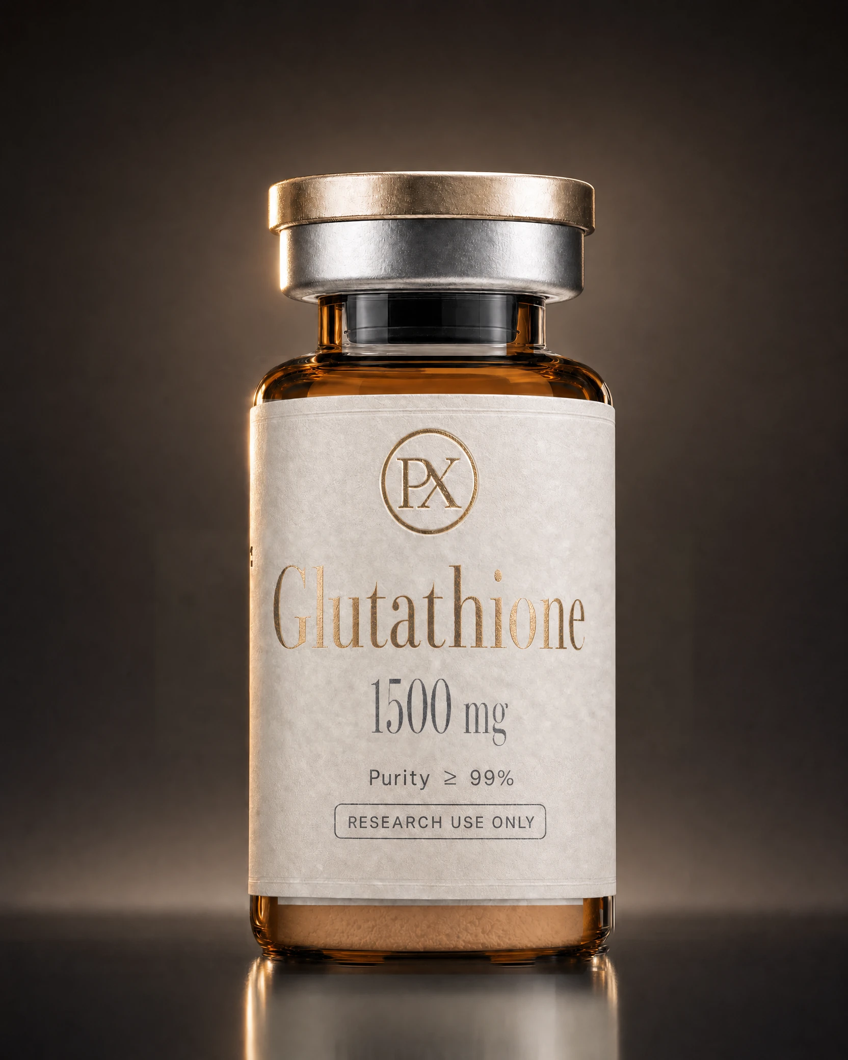 Glutathione single research vial
