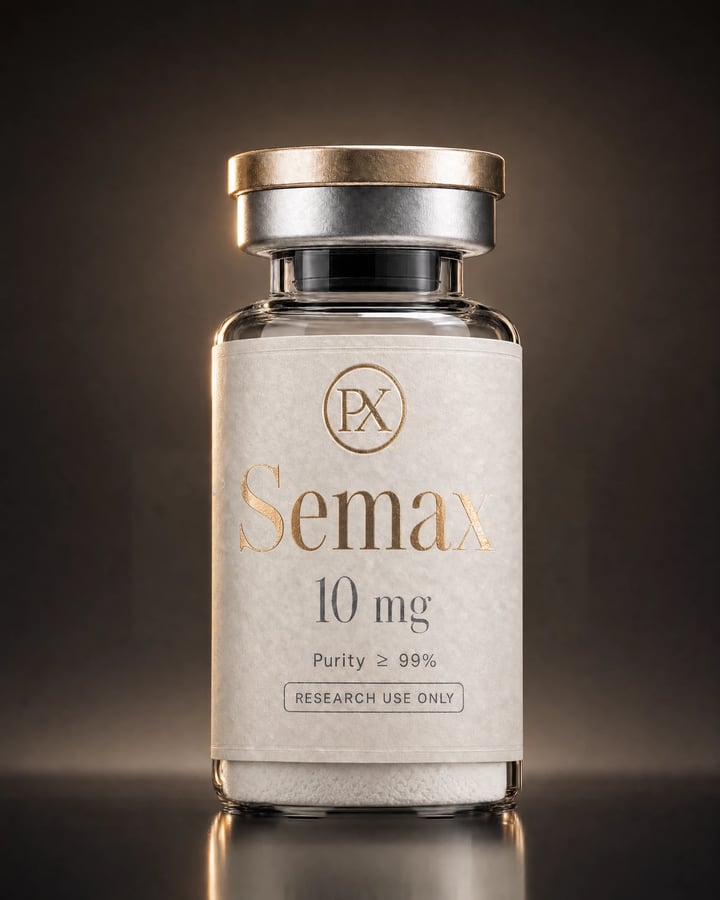 Semax 10mg single research vial