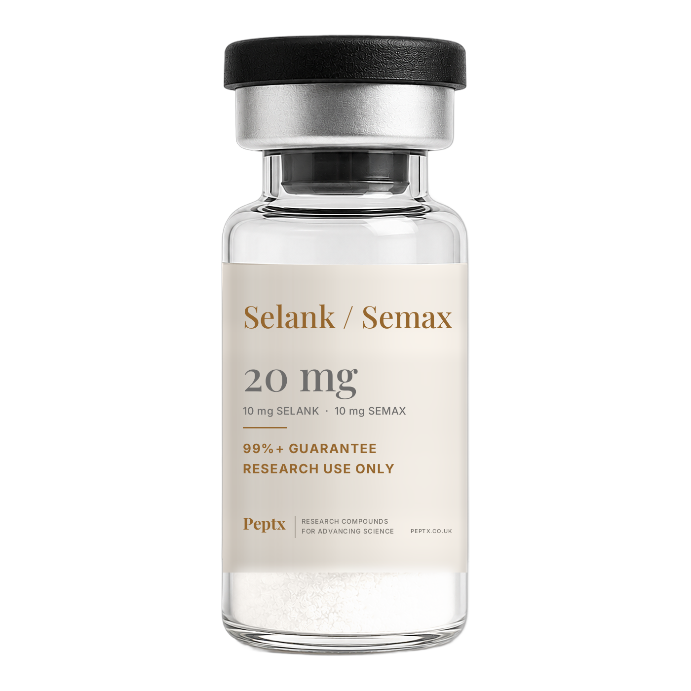 Selank / Semax Blend single research vial