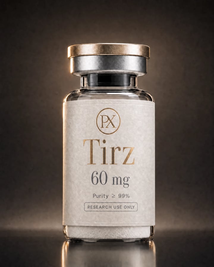 Tirzepatide 60mg single research vial