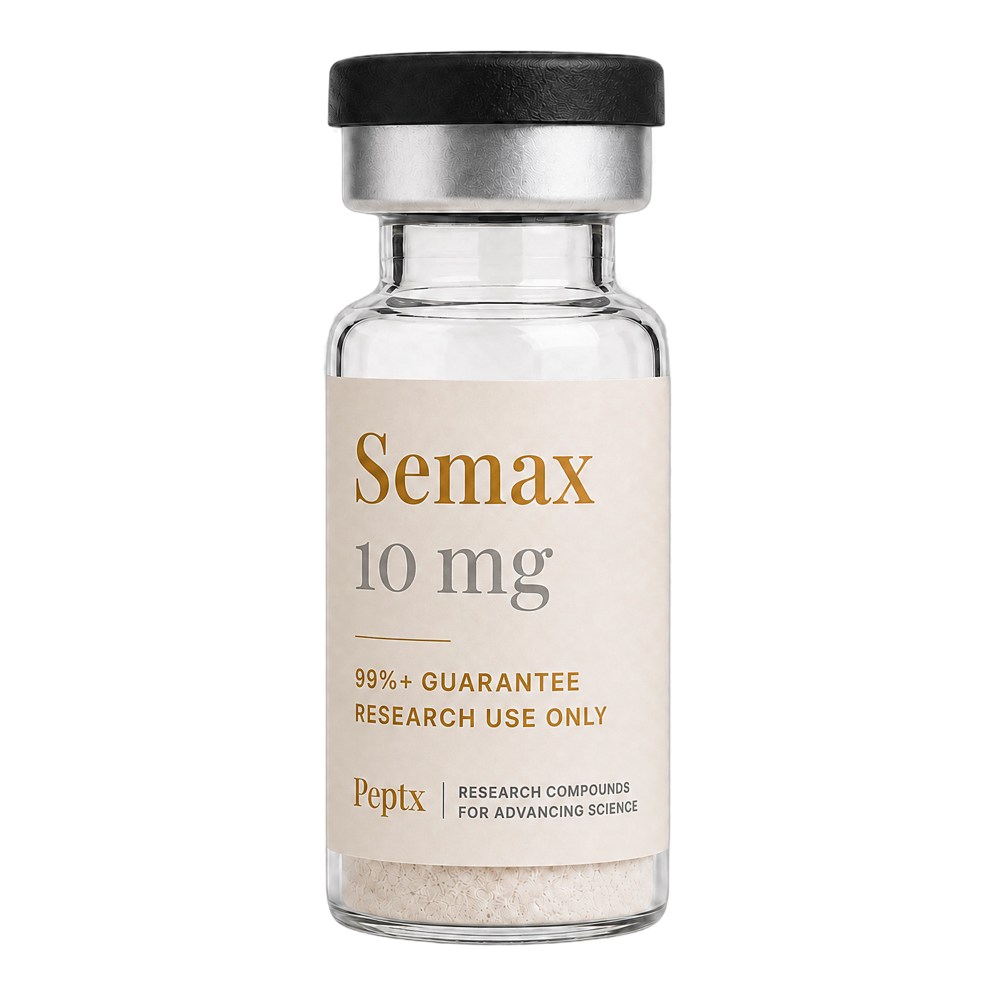 Semax single research vial