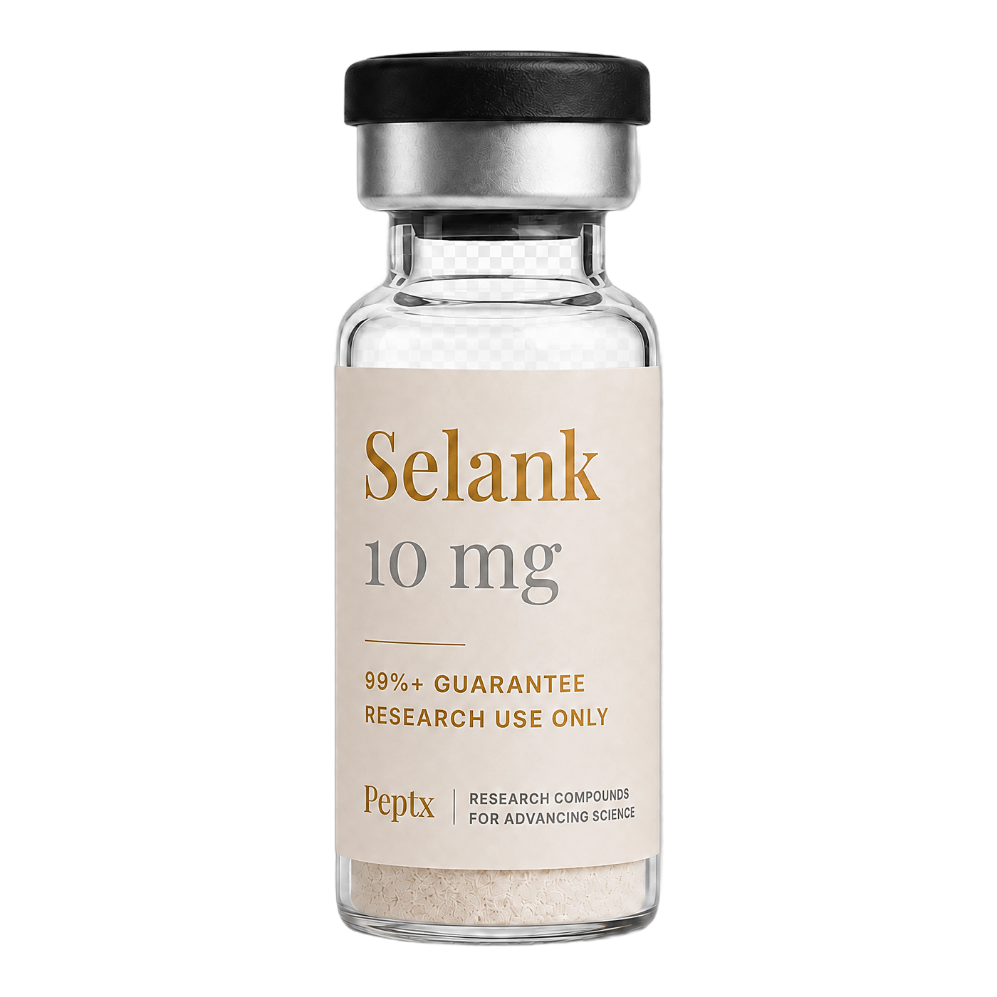 Selank single research vial