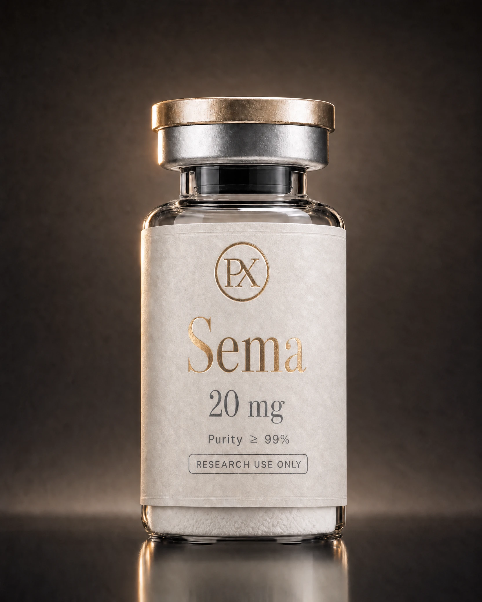 Peptx Semaglutide, Single vial, research use only